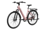 Crystal Pink FLINT ST | Lightweight Electric City Bike for Commuting | Mokwheel Ebikes