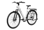 White FLINT ST PRO | Step-Through Belt Drive E-bike | Mokwheel Ebikes