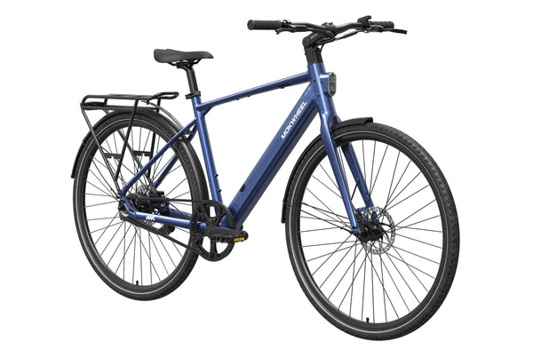 Steel Blue FLINT Pro | Belt Drive Electric Bike | Mokwheel Ebikes