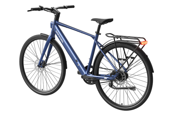 Steel Blue FLINT Pro | Belt Drive Electric Bike | Mokwheel Ebikes