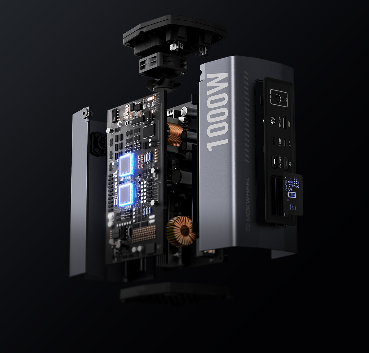 Solar inverter featuring rugged construction to withstand tough environments and provide stable off-grid energy.