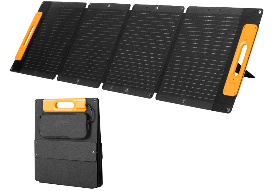 100W Solar Panel + Inverter